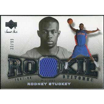2007/08 Upper Deck Sweet Shot Rookie Stitches #RS Rodney Stuckey /99