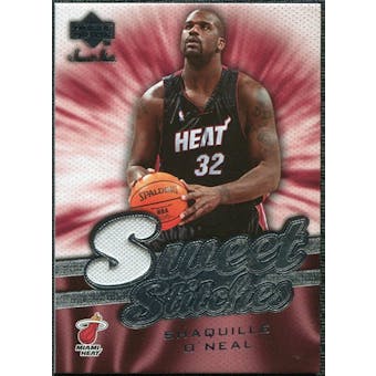 2007/08 Upper Deck Sweet Shot Sweet Stitches #SO Shaquille O'Neal