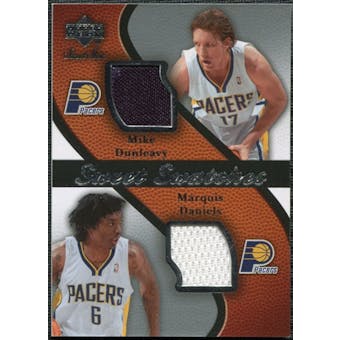 2007/08 Upper Deck Sweet Shot Sweet Swatches Dual #DD Mike Dunleavy Marquis Daniels