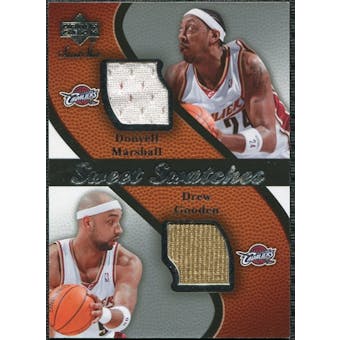 2007/08 Upper Deck Sweet Shot Sweet Swatches Dual #MG Donyell Marshall Drew Gooden