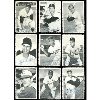 1969 Topps Deckle Edge Baseball Near Complete Set
