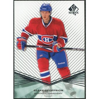 2011/12 Upper Deck SP Authentic Rookie Extended #R49 Blake Geoffrion