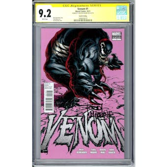 Venom #1 CGC 9.2 Todd Mcfarlane Signature Series (W) *1606420019*