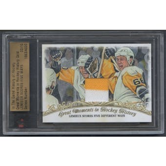 2012/13 In The Game History of Hockey Mario Lemieux Jersey #03/10