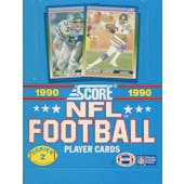 1990 Score Series 2 Football Wax Box