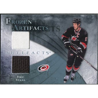 2010/11 Upper Deck Artifacts Frozen Artifacts Blue #FAES Eric Staal 6/35