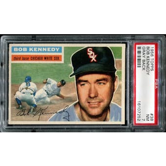 1956 Topps Baseball #38 Bob Kennedy PSA 7 (NM) *7252