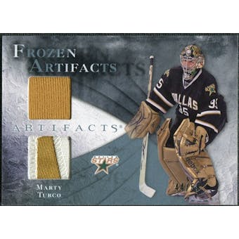 2010/11 Upper Deck Artifacts Frozen Artifacts Jersey Patch Blue #FAMT Marty Turco /50