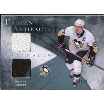 2010/11 Upper Deck Artifacts Frozen Artifacts Jersey Patch Blue #FASC Sidney Crosby /50