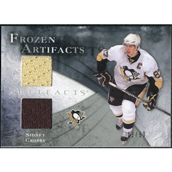 2010/11 Upper Deck Artifacts Frozen Artifacts Silver #FASC Sidney Crosby 12/50