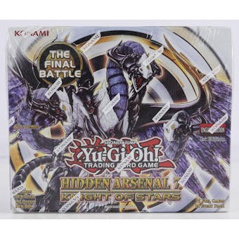 Yu-Gi-Oh Hidden Arsenal 7: Knight of Stars 1st Edition Booster Box
