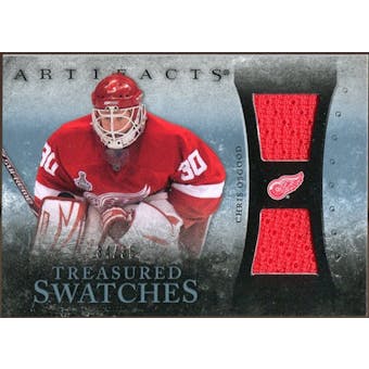 2010/11 Upper Deck Artifacts Treasured Swatches Blue #TSCO Chris Osgood 34/35