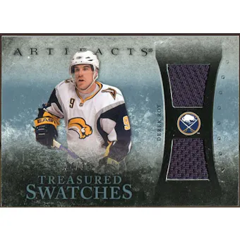 2010/11 Upper Deck Artifacts Treasured Swatches Blue #TSDR Derek Roy /35