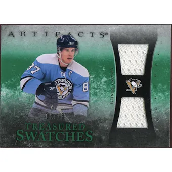 2010/11 Upper Deck Artifacts Treasured Swatches Emerald #TSSC Sidney Crosby 6/15