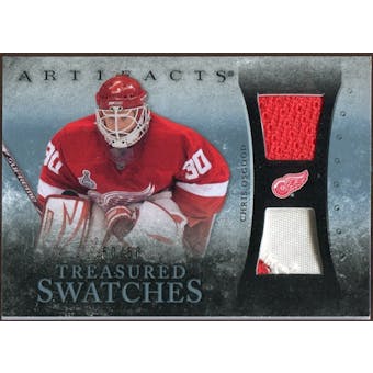 2010/11 Upper Deck Artifacts Treasured Swatches Jersey Patch Blue #TSCO Chris Osgood 50/50
