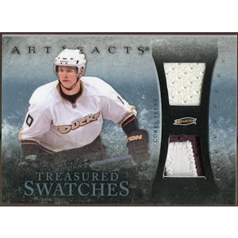 2010/11 Upper Deck Artifacts Treasured Swatches Jersey Patch Blue #TSCP Corey Perry /50