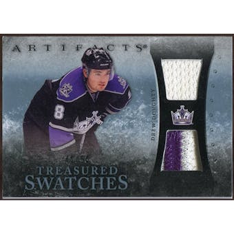 2010/11 Upper Deck Artifacts Treasured Swatches Jersey Patch Blue #TSDD Drew Doughty /50