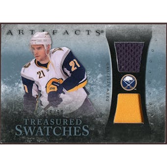 2010/11 Upper Deck Artifacts Treasured Swatches Jersey Patch Blue #TSDS Drew Stafford 26/50