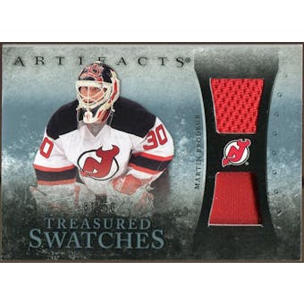 2010/11 Upper Deck Artifacts Treasured Swatches Jersey Patch Blue #TSMB Martin Brodeur /50