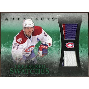 2010/11 Upper Deck Artifacts Treasured Swatches Jersey Patch Emerald #TSBG Brian Gionta 22/25