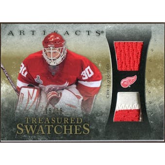 2010/11 Upper Deck Artifacts Treasured Swatches Jersey Patch Gold #TSCO Chris Osgood 15/15