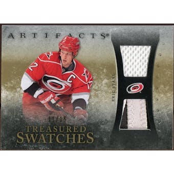 2010/11 Upper Deck Artifacts Treasured Swatches Jersey Patch Gold #TSES Eric Staal 11/15