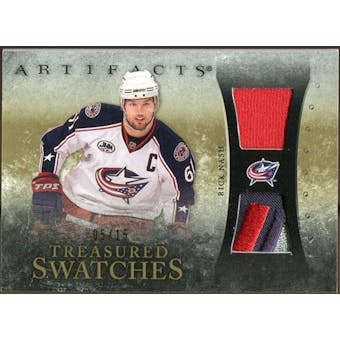 2010/11 Upper Deck Artifacts Treasured Swatches Jersey Patch Gold #TSRN Rick Nash 5/15