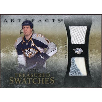 2010/11 Upper Deck Artifacts Treasured Swatches Jersey Patch Gold #TSSW Shea Weber 12/15