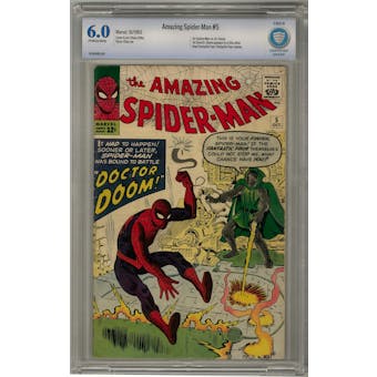 Amazing Spider-Man #5 CBCS 6.0 (OW-W) *16-16D96B1-009*