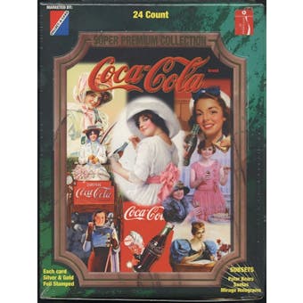 Coca-Cola Super Premium Collection Hobby Box (1995 Collect A Card)