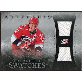 2010/11 Upper Deck Artifacts Treasured Swatches Silver #TSES Eric Staal 9/50