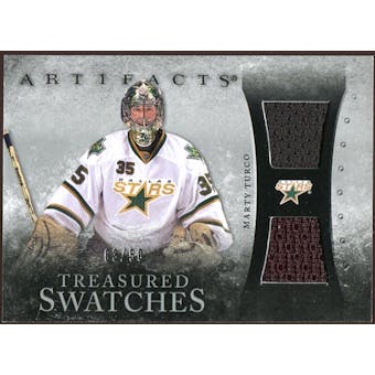 2010/11 Upper Deck Artifacts Treasured Swatches Silver #TSMT Marty Turco 3/50