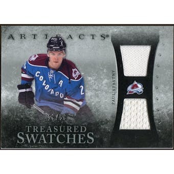 2010/11 Upper Deck Artifacts Treasured Swatches Silver #TSPS Paul Stastny /50