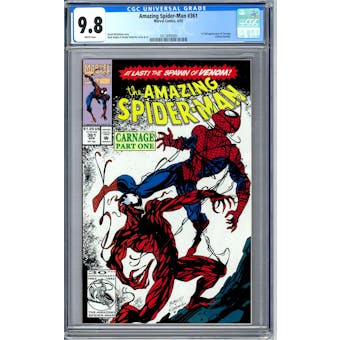 Amazing Spider-Man #361 CGC 9.8 (W) *1617695005*