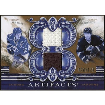 2010/11 Upper Deck Artifacts Tundra Tandems Bronze #TT2CANES Tuomo Ruutu/Eric Staal 78/125