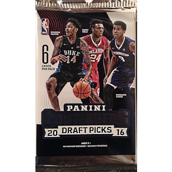 2016/17 Panini Contenders Draft Picks Basketball Blaster Pack