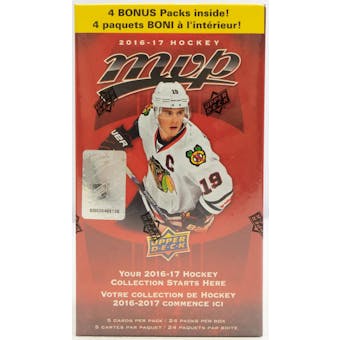 2016/17 Upper Deck MVP Hockey 24-Pack Blaster Box