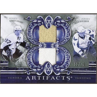 2010/11 Upper Deck Artifacts Tundra Tandems Silver #TT2SCAO Sidney Crosby/Alexander Ovechkin /75