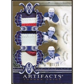 2010/11 Upper Deck Artifacts Tundra Trios Patches Gold #TT3HABS Mike Cammalleri/Andrei Markov/Brian Gionta /15
