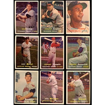 1957 Topps Baseball Starter Set (140 Cards) EX-MT