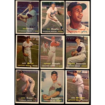 1957 Topps Baseball Starter Set (352 Cards) VG