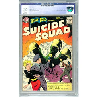 Brave and the Bold #25 CBCS 4.0 (C-OW) *16-194F7CF-006*