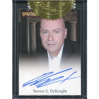 Spartacus Vengeance: Steven S. DeKnight (Series Creator) Autograph Card