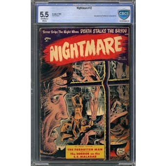 Nightmare #12 CBCS 5.5 (OW-W) *16-20E8686-010*