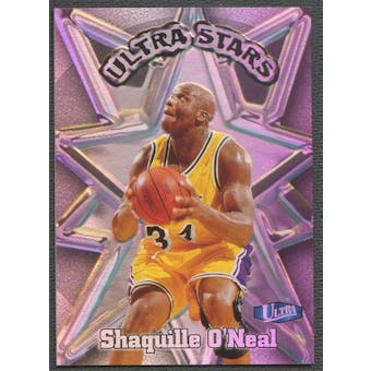1997/98 Ultra #4 Shaquille O'Neal Ultra Stars