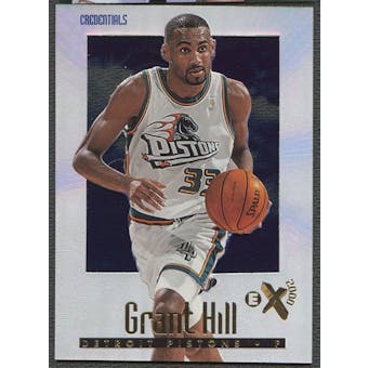 1996/97 E-X2000 #19 Grant Hill Credentials #362/499