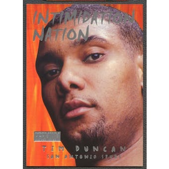 1998/99 SkyBox Premium #10 Tim Duncan Intimidation Nation