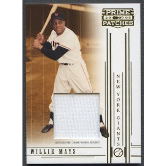 2005 Prime #85 Willie Mays Patch #05/25