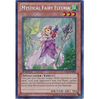 Yu-Gi-Oh Cosmo Blazer Single Mystical Fairy Elfuria Secret Rare