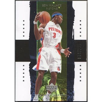 2003/04 Exquisite Collection #9 Ben Wallace #078/225